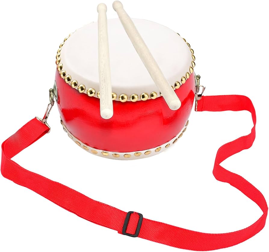 Amazon | 太鼓 小太鼓 たいこ 楽器 練習 本格楽器 牛革張り本格的な