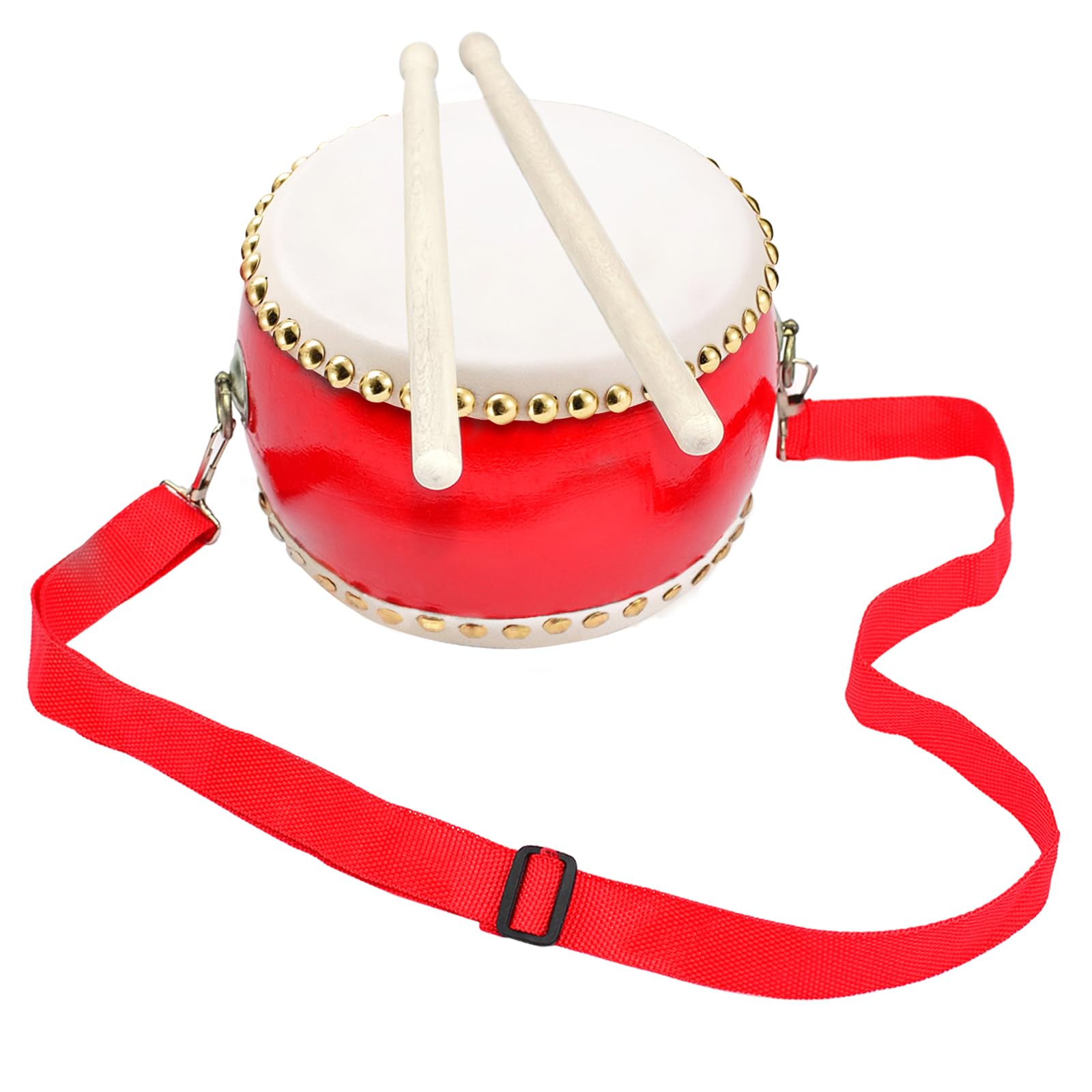 Amazon | 太鼓 小太鼓 たいこ 楽器 練習 本格楽器 牛革張り本格的な