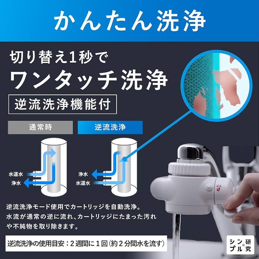 Amazon | ドリームバンク 浄水器 3年 カートリッジ 交換不要 ビューク