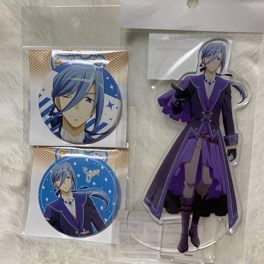 Amazon | はめふら くじメイト くじ アニメイト ソラ 缶バッジ