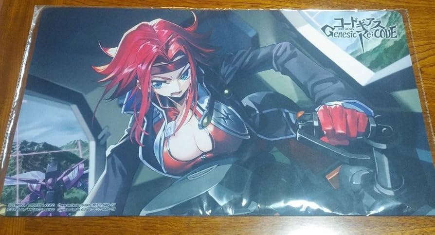Amazon | コードギアス 紅月カレン プレイマット ラバーマット