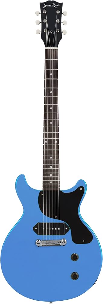 Amazon | GrassRoots G-JR-LTD Pelham Blue エレキギター | エレキ
