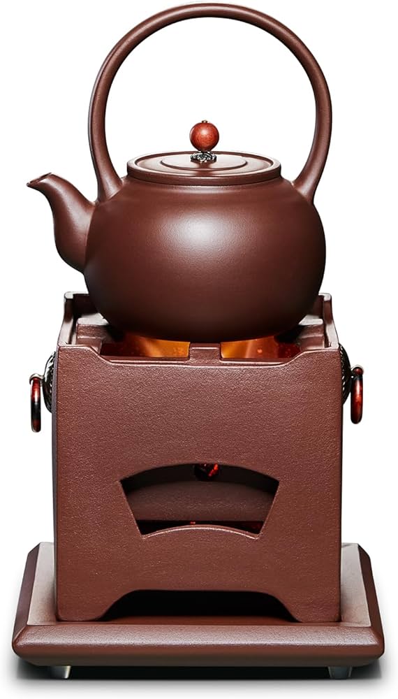 Amazon | ポカロティー 炭火炉 炭火コンロ お茶用 囲炉煮茶⁡ 風炉・角