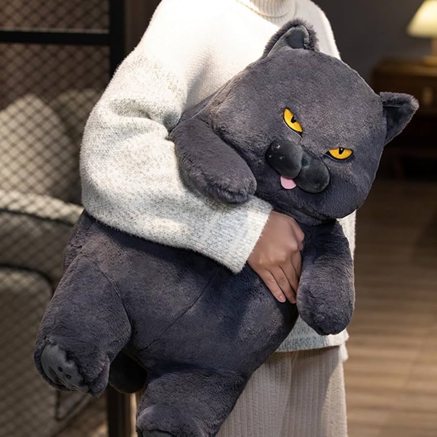 Amazon.co.jp: ロシアンブルー ぬいぐるみ 抱き枕 猫 動物 ネコ