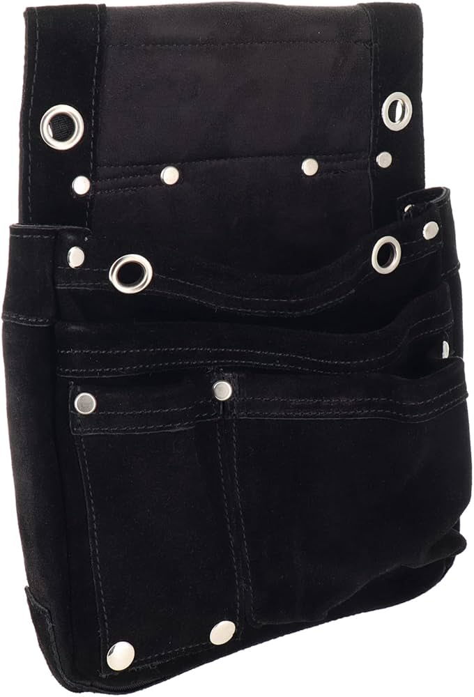 Amazon | 三共コーポレーション DBLTACT スエード本革釘袋 2段