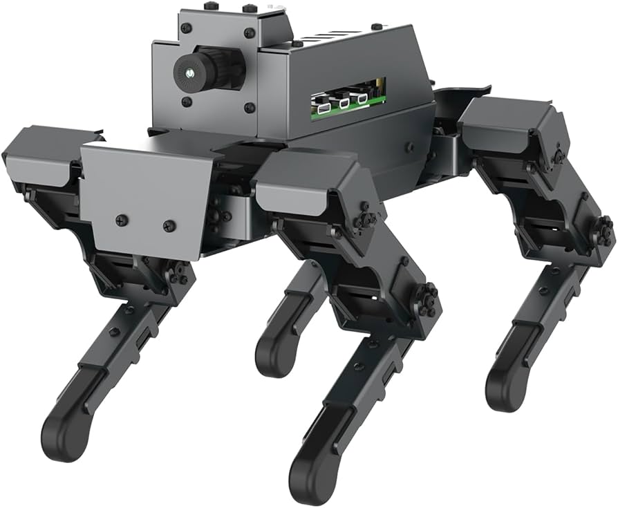 Amazon | Yahboom AIロボット犬 Raspberry Pi 5模生四足ロボット犬12