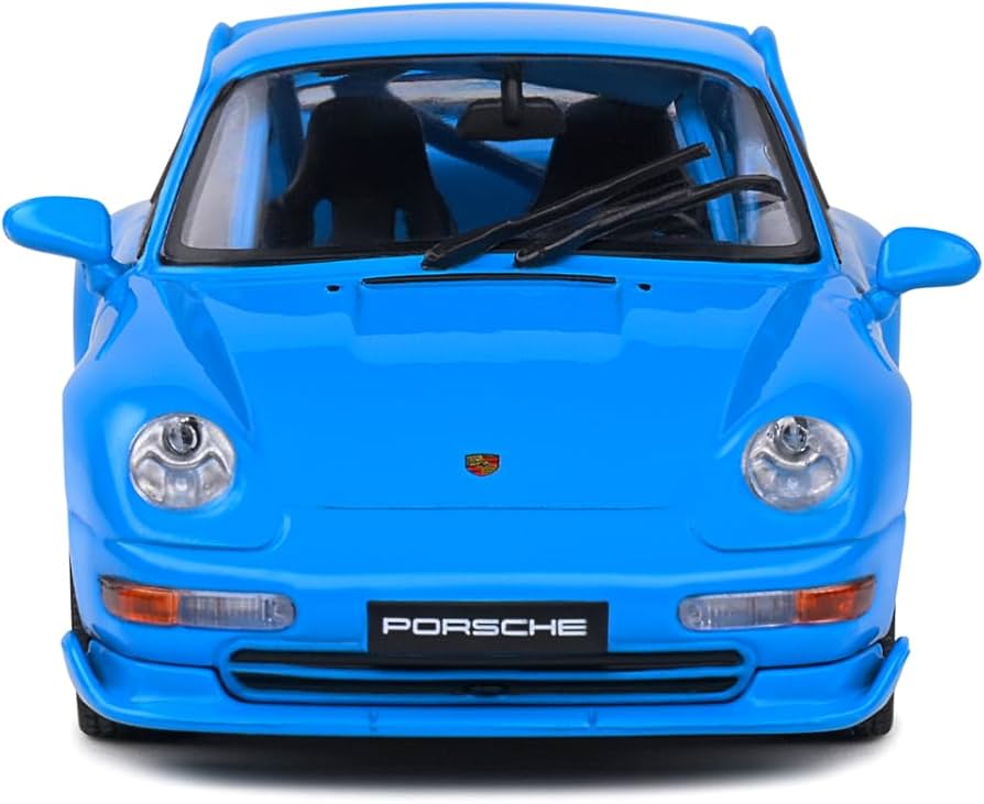 Amazon.com: Solido 421437790 1:43 Porsche 993 RS CLUBSPORT Blue