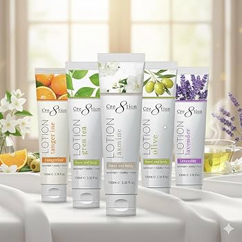 Amazon.com : Cre8tion Premium Hand and Body Lotion, Made in Korea