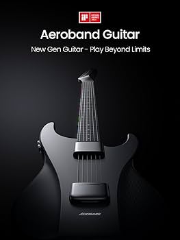 Amazon.com: AeroBand Guitar Stringless, Acoustic Electric Travel