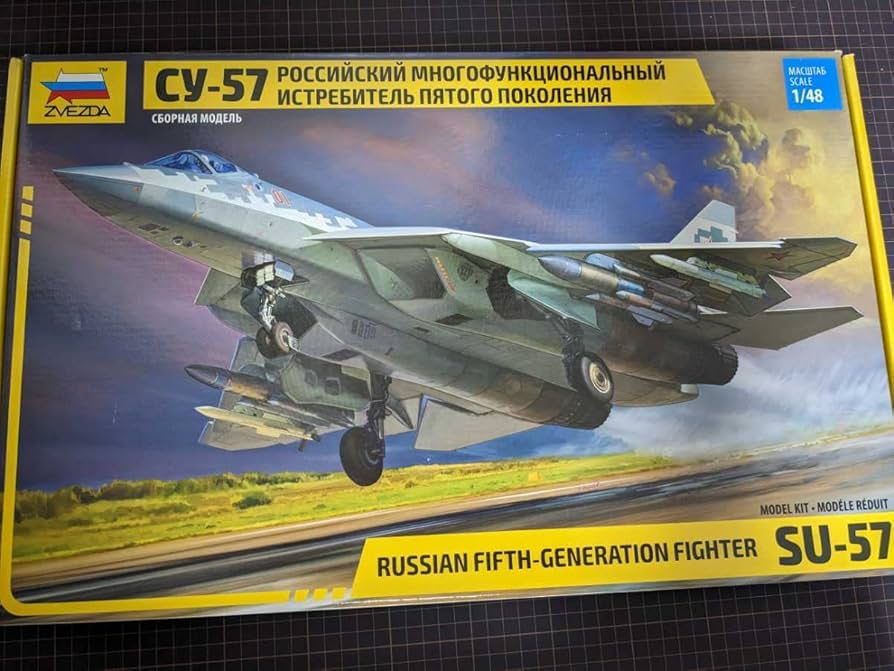 Amazon | ズべズダ 1/48 スホーイ SU-57 フェロン ステルス戦闘機