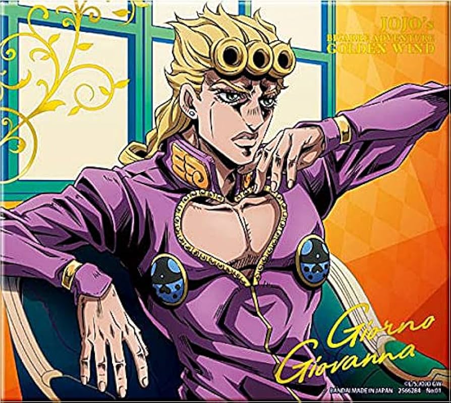 Amazon.co.jp: 【01.ジョルノ・ジョバァーナ (金色箔押し) 】 ジョジョ