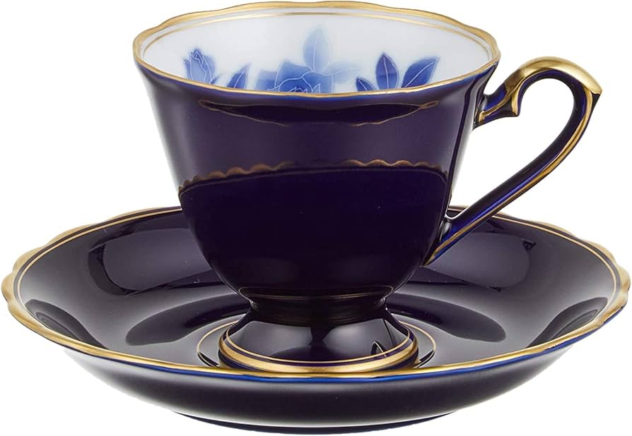 Amazon | 香蘭社 サムシングブルー ペアコーヒー カップ＆ソーサー