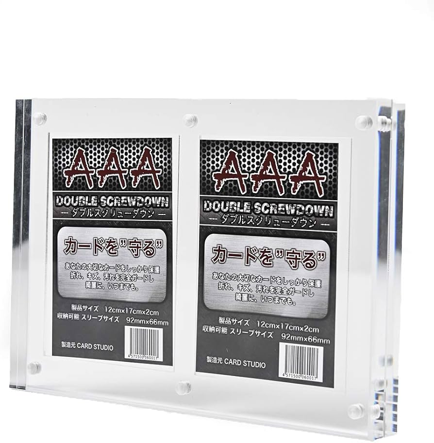 Amazon | CARDSTUDIO ダブル スクリューダウン マグネット ローダー