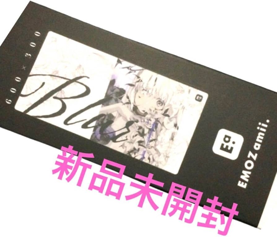 blur EMOZamii. プレイマット スリーブ3種類 とあす 未開封 blur