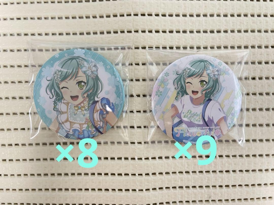 氷川日菜 バンドリ 缶バッジ Flowerful＊