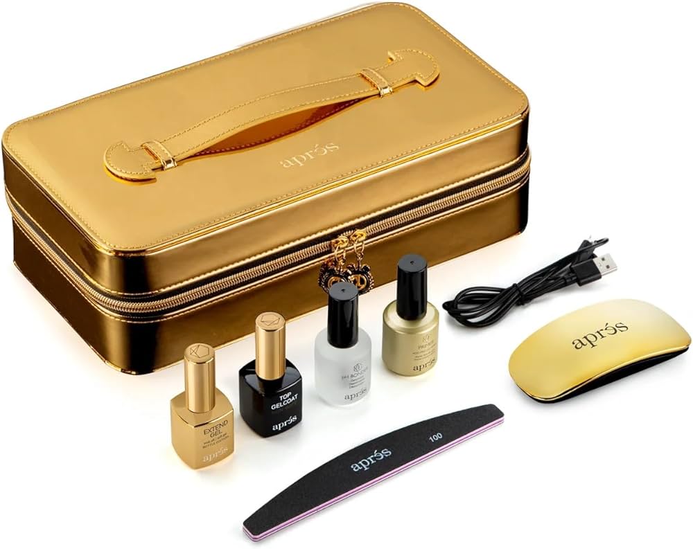 Apres Nail Kit Professional Starter Kit with PH Bonder, Non-Acidic