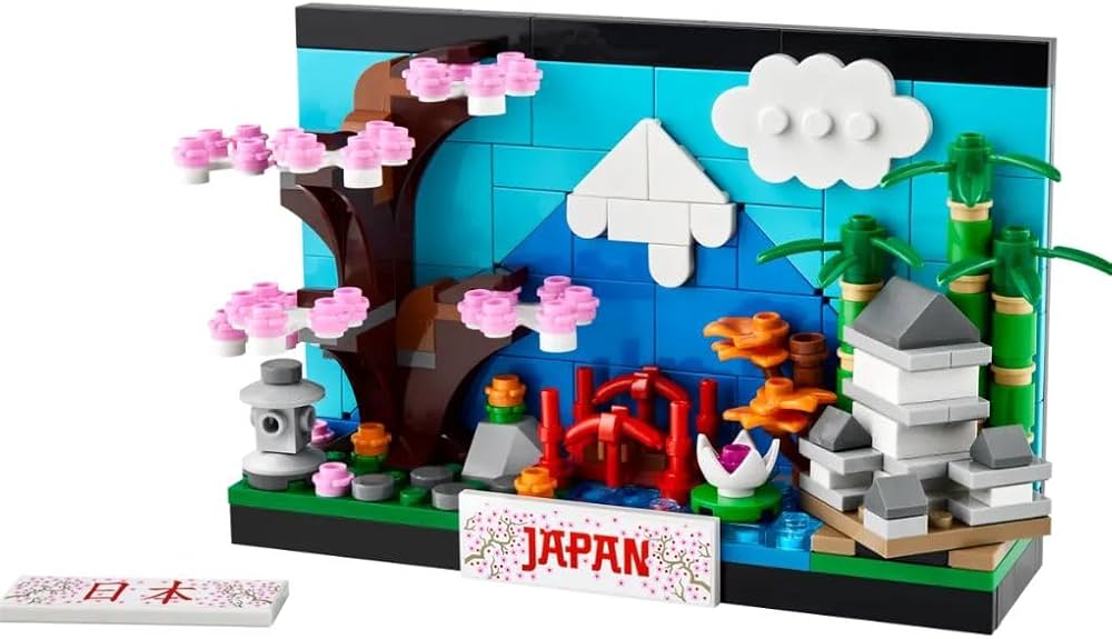 Amazon.co.jp: LEGO Creator - Postkarte Motiv Japan - 262-teilig
