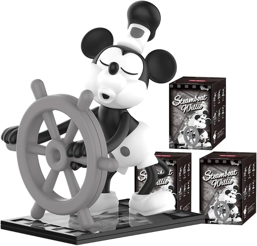 Amazon.co.jp: POP MART DISNEY 蒸気船ウィリー シリーズ【 3ピース