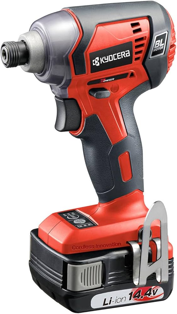 Amazon.co.jp: 京セラ(Kyocera) 旧リョービ 充電式インパクトドライバ