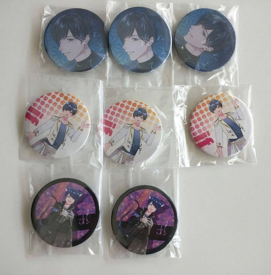 Amazon.co.jp: いれいす 缶バッジ 缶バッチ 恋の約束 月白風清 歌い手