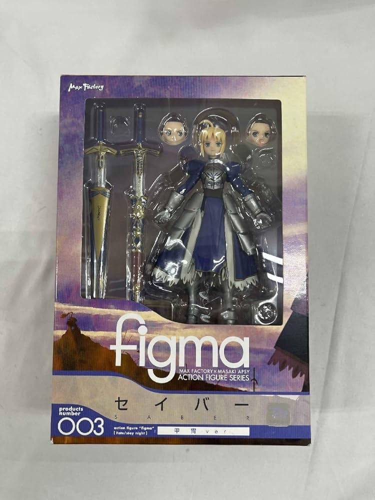 Amazon | figma 003 Fate/stay night セイバー 甲冑ver． | フィギュア