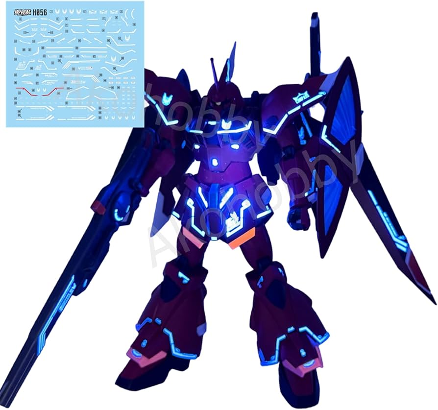 Amazon | HG ゲルググメナース ルナマリア・ホーク専用機 デカール