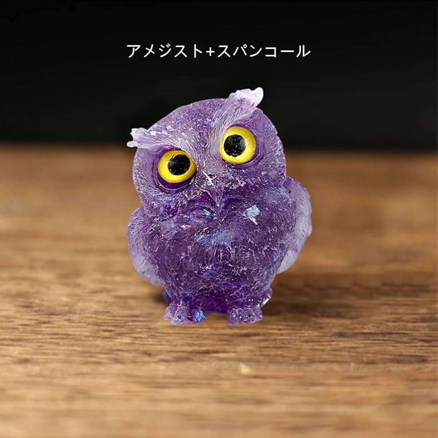 Amazon.co.jp: YUYAKESHI ふくろう 置物 マスコット オブジェ かわいい