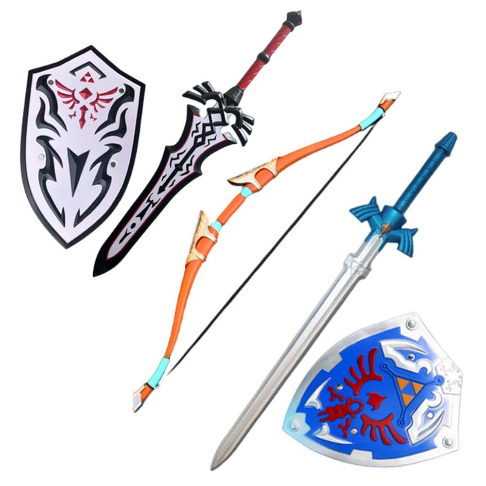 Amazon.co.jp: ゼルダの伝説 コスプレ道具 刀 剣 盾 弓 武器 コスプレ