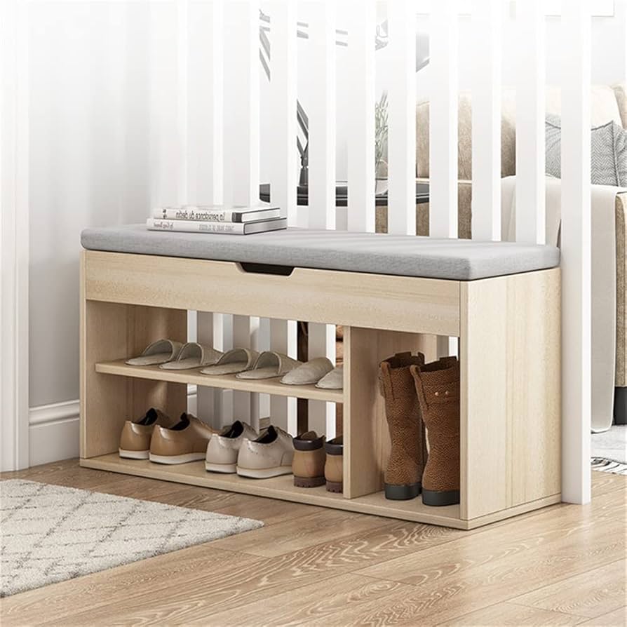 Amazon.co.jp: 玄関ベンチ スツール 収納スツール 玄関収納 靴 靴収納