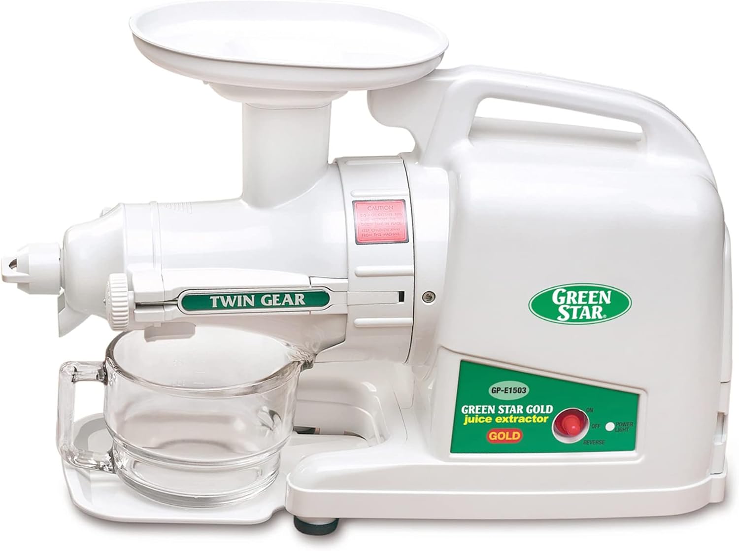 Tribest GP-E1503 Gold Greenpower Juicer Instruction Manual