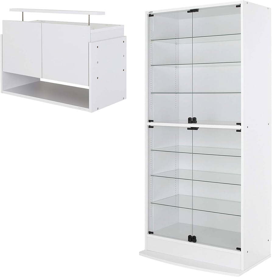 Amazon.co.jp: (JAJAN)[ 鍵付きコレクションケース ]フィギュアラック