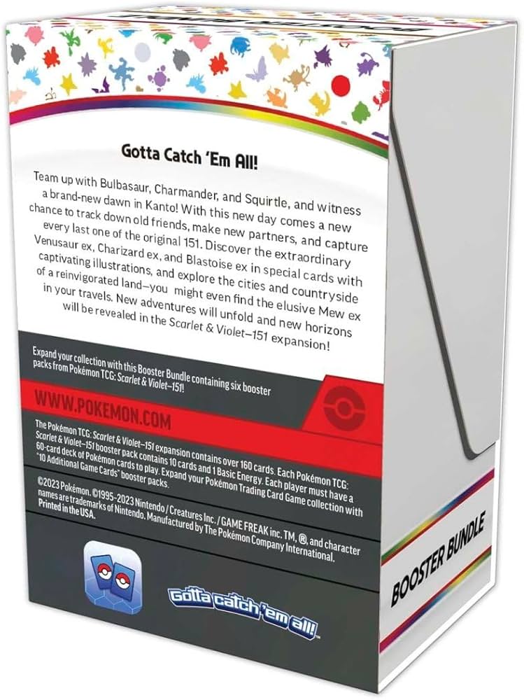 Amazon.co.jp: Pokemon TCG Scarlet & Violet 3.5 Pokemon 151 Booster