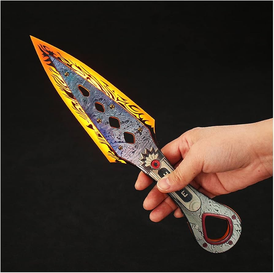 Amazon.co.jp: APEX レイス コスプレ道具 クナイ 家宝ダガー 発光 苦無