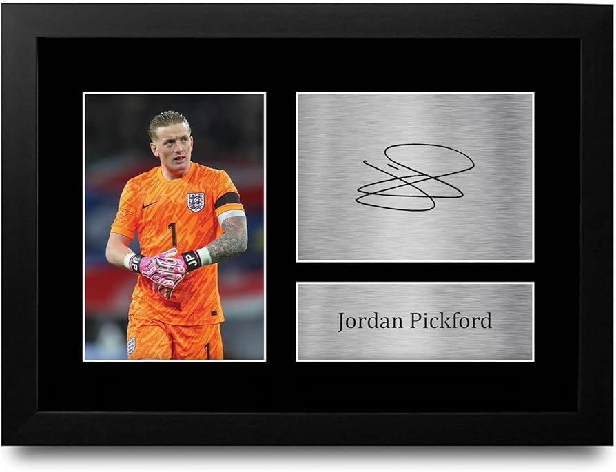 Amazon.co.jp: HWC Trading FR A4 ジョーダン ピックフォード