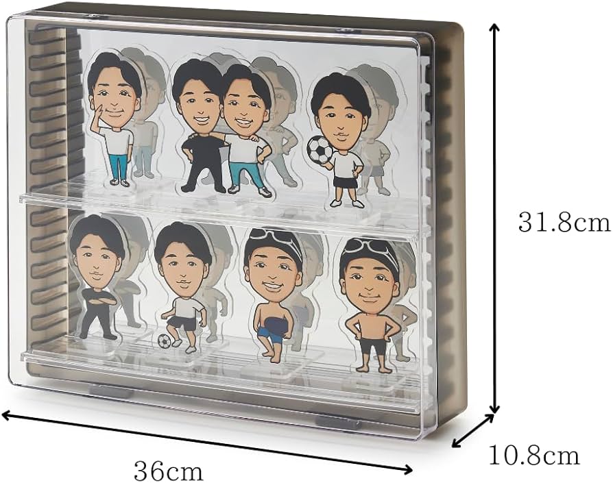 Amazon.co.jp: 伊勢藤(ISETO) フィギュアケース コレクションケース