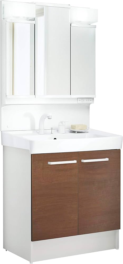 Amazon | 【施工付き】LIXIL(リクシル) INAX 洗面化粧台 セット D7