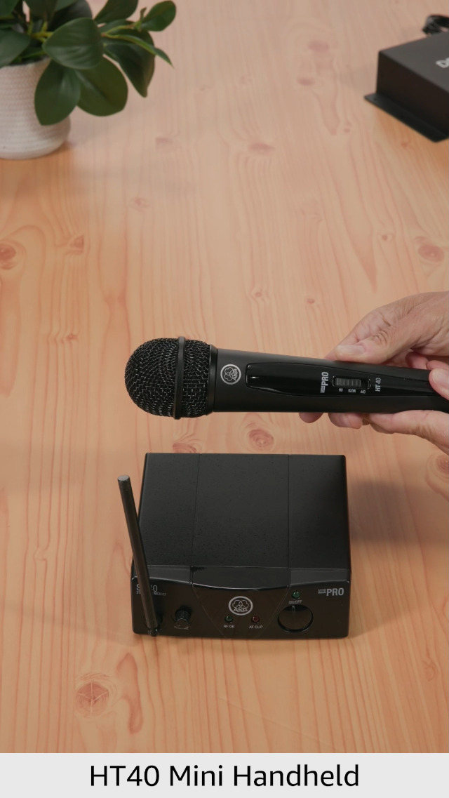 Amazon.com: AKG Pro Audio WMS40MINI Vocal Set Band US25C Wireless