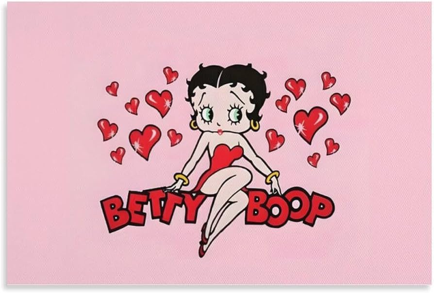 Amazon.co.jp: ベティちゃん アートポスター 飾り絵 かわいい