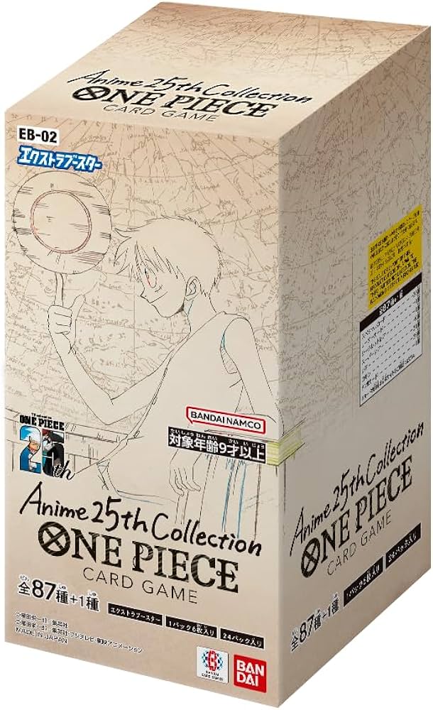 Amazon.co.jp: Bandai One Piece Card Game Extra Booster Anime 25th