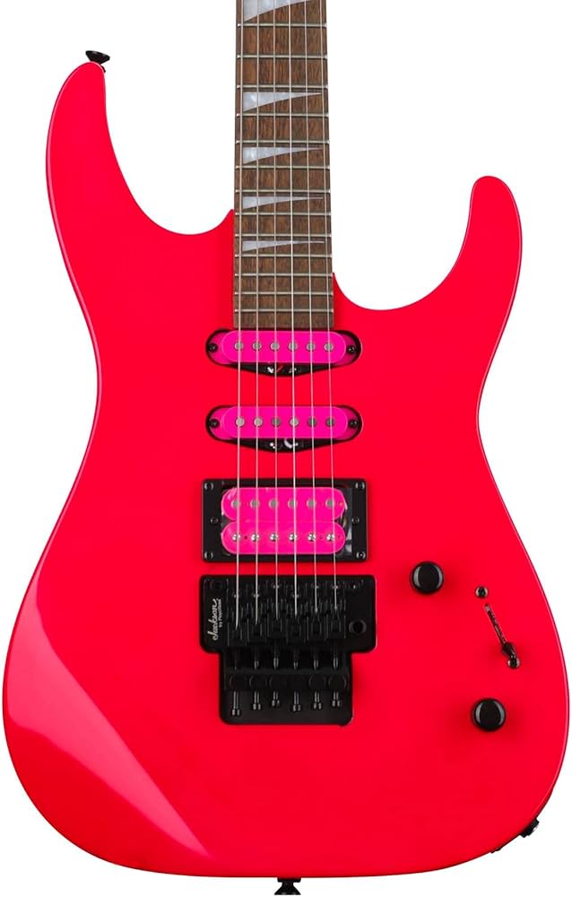 Amazon | Jackson/X Series Dinky DK3XR HSS Laurel Fingerboard Neon