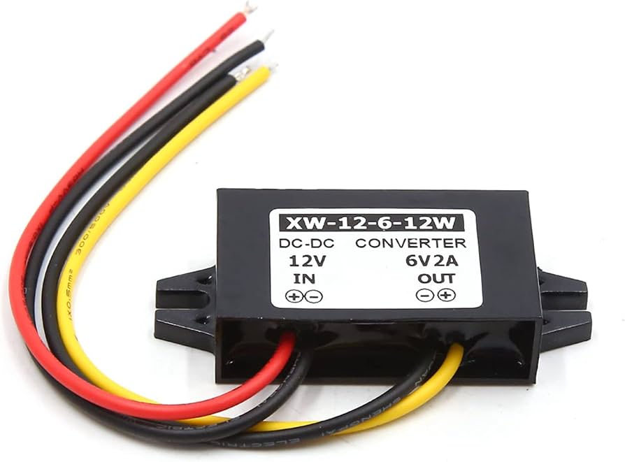 Amazon.co.jp: uxcell 車の電源トランス DC 12V ― 6V 2A 自動車