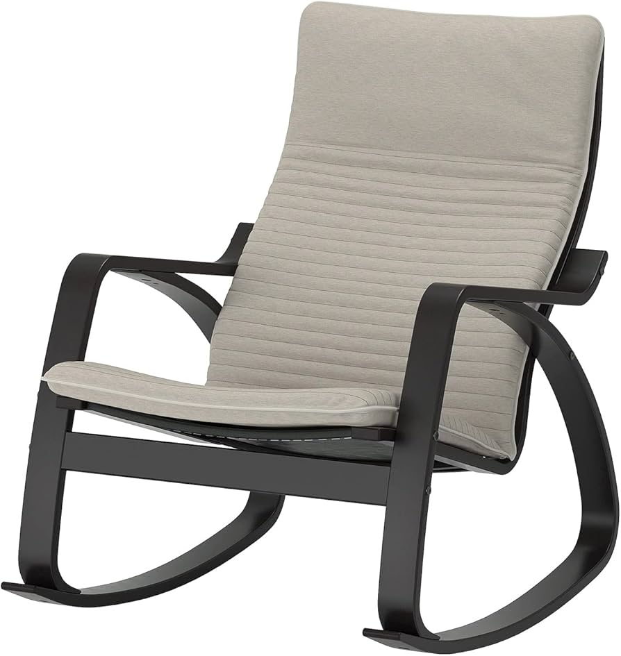 Amazon｜IKEA/イケア POANG/ポエング：ロッキングチェア ブラック