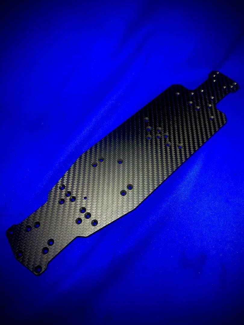 ヨコモ YD-2R用 ナローメインシャーシ 2.0㎜ 特注綾織 蕨山Carbon