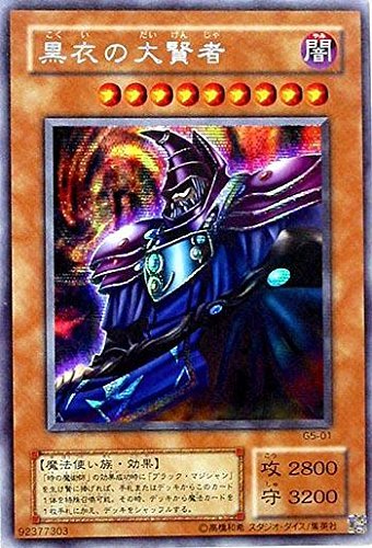 Amazon.co.jp: 遊戯王 黒衣の大賢者 G5-01 シークレット : ホビー