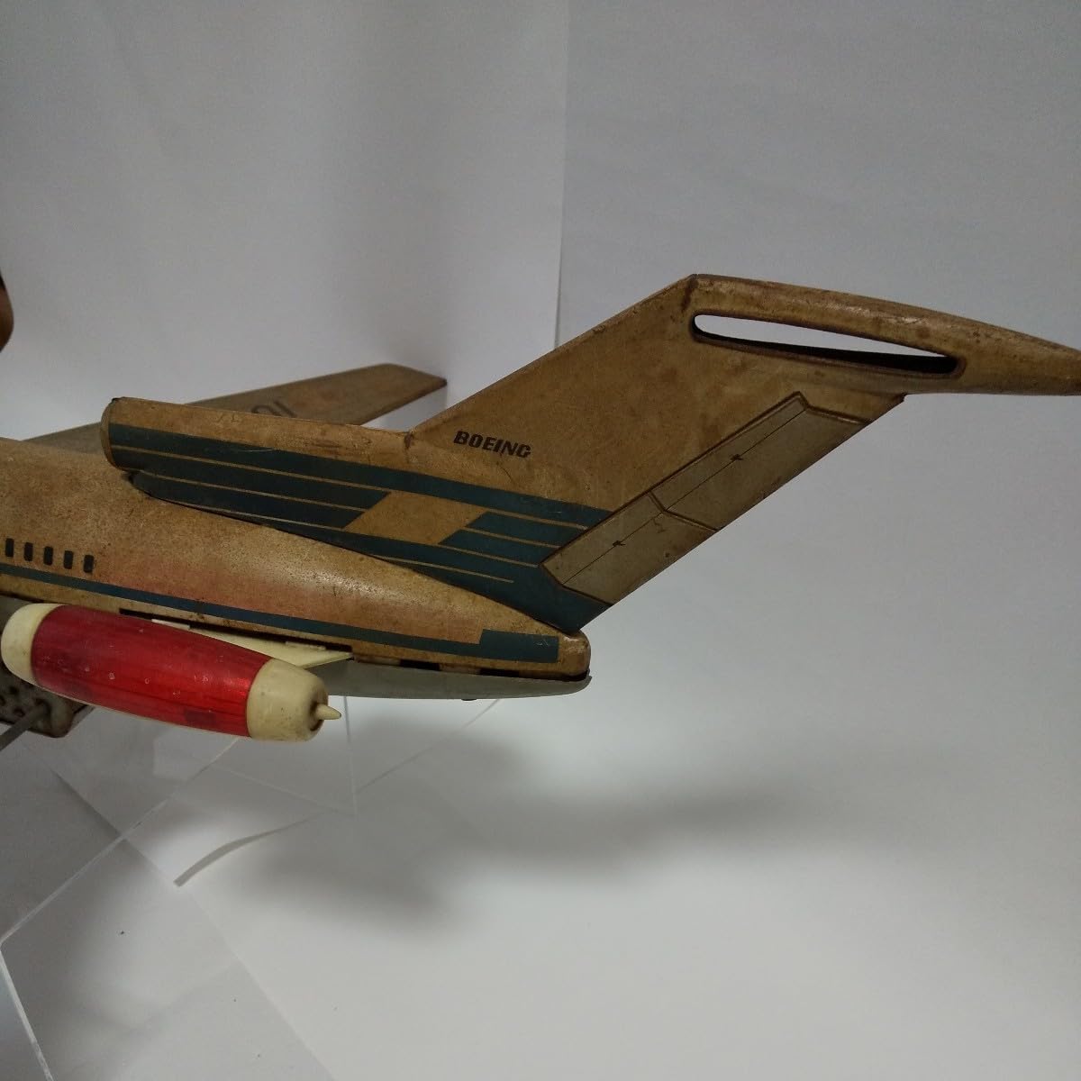 Amazon.co.jp: レトロ 当時物 古い玩具店 日本航空JA8001 JAL