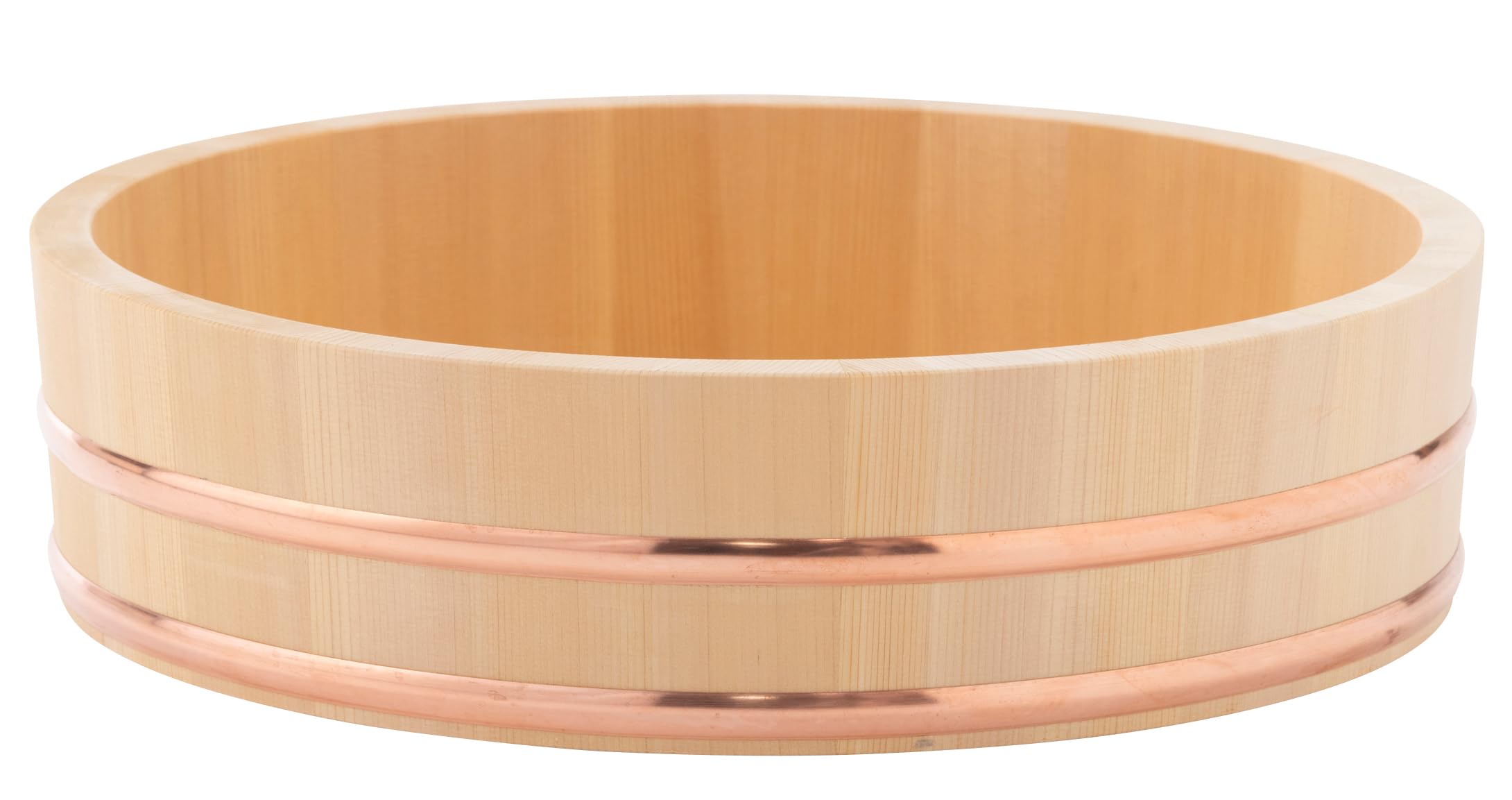 Amazon.co.jp: 木曽さわらの厚口飯台 寿司桶・飯切 (30cm 3合