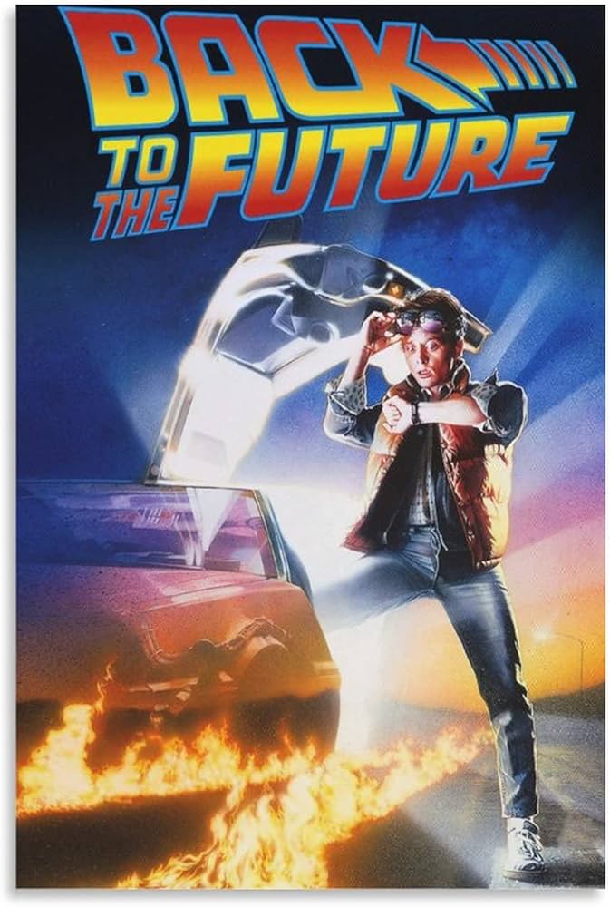 Amazon.co.jp: バック・トゥ・ザ・フューチャー HD 映画のポスター 壁