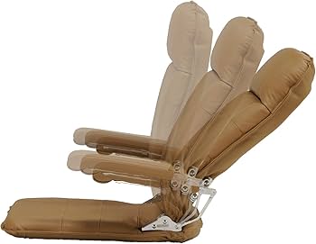 Amazon｜光製作所 座椅子 ブラック色 本革 日本製 リクライニング