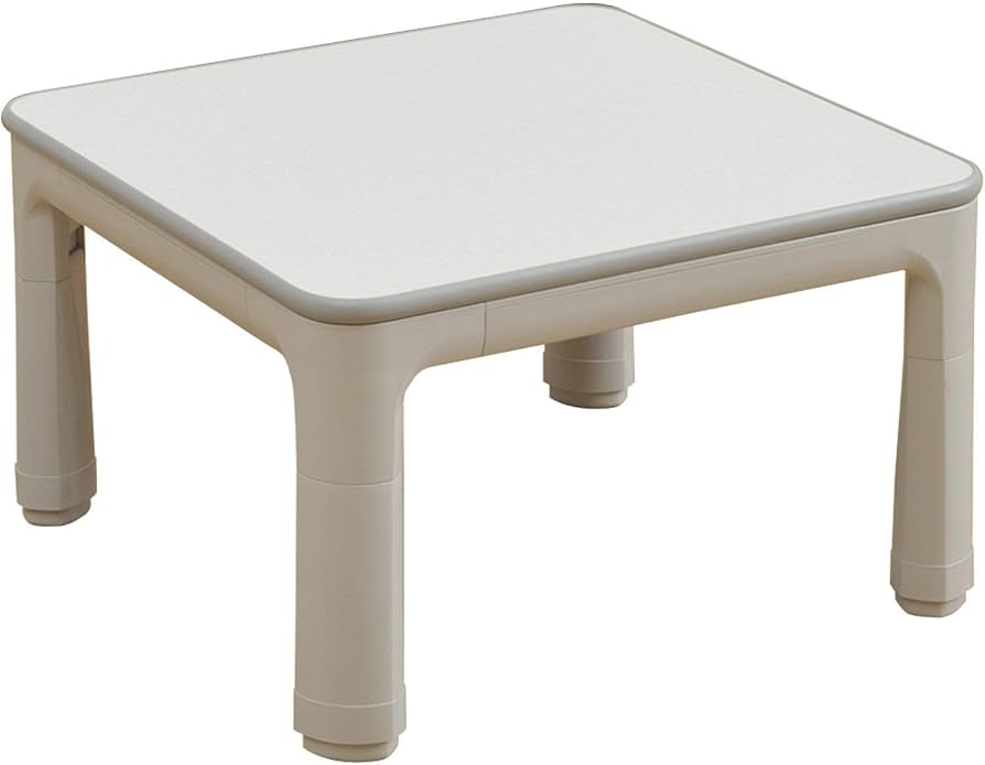 Amazon | [山善] 折脚カジュアルこたつ (継脚付)(60正方形) ライト