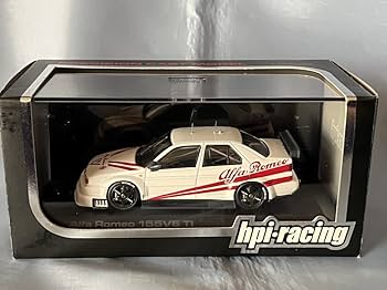 Amazon | hpiレーシング製 アルファロメオ 155 V6 TI 白 1/43